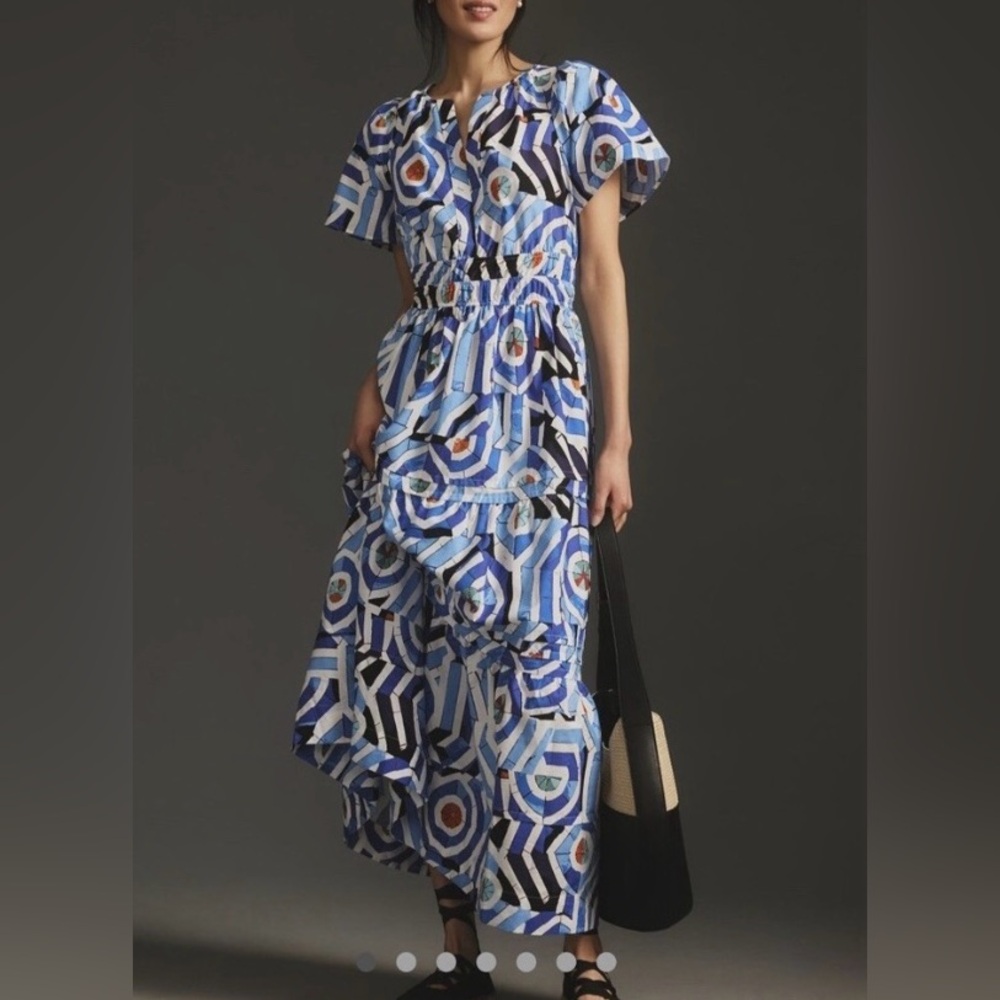 [SOLD] ANTHROPOLOGIE- The Somerset Maxi Dress, size XXS